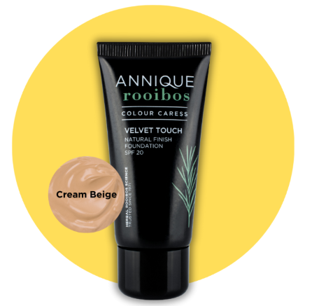 Velvet Touch Natural Finish SPF 20 - Cream Beige - 30ml