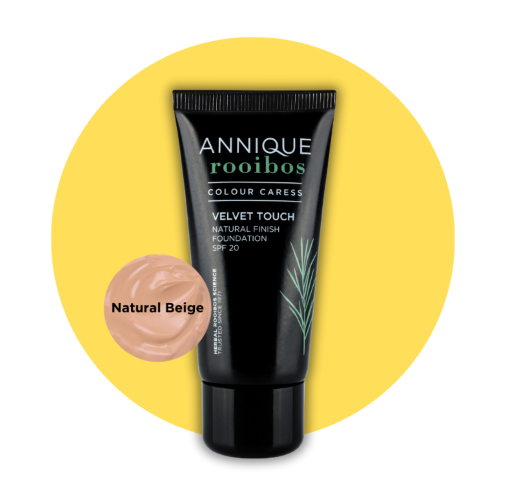 Velvet Touch Natural Finish SPF 20 - Natural Beige - 30ml