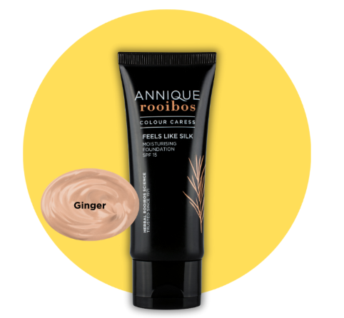 Feels Like Silk Moisturising Foundation SPF 15 - Ginger - 30ml